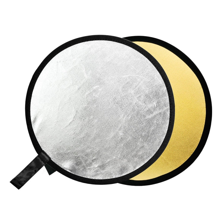 Godox FT01 110cm Round 2 in 1 Gold / Silver Folding Reflector Board, 110cm