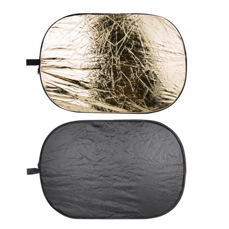 Godox FT05-1 100 x 150cm 5-in-1 Silver / Soft / Gold / White / Black Oval Folding Reflector Board, 5 in 1 100 x 150cm