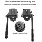 BEXIN VH-105 360 Degree Panorama Heavy Duty Tripod Action Fluid Drag Head, VH-105