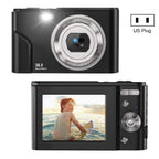 DC311 2.4 inch 36MP 16X Zoom 2.7K Full HD Digital Camera Children Card Camera, US Plug, DC311, US Plug