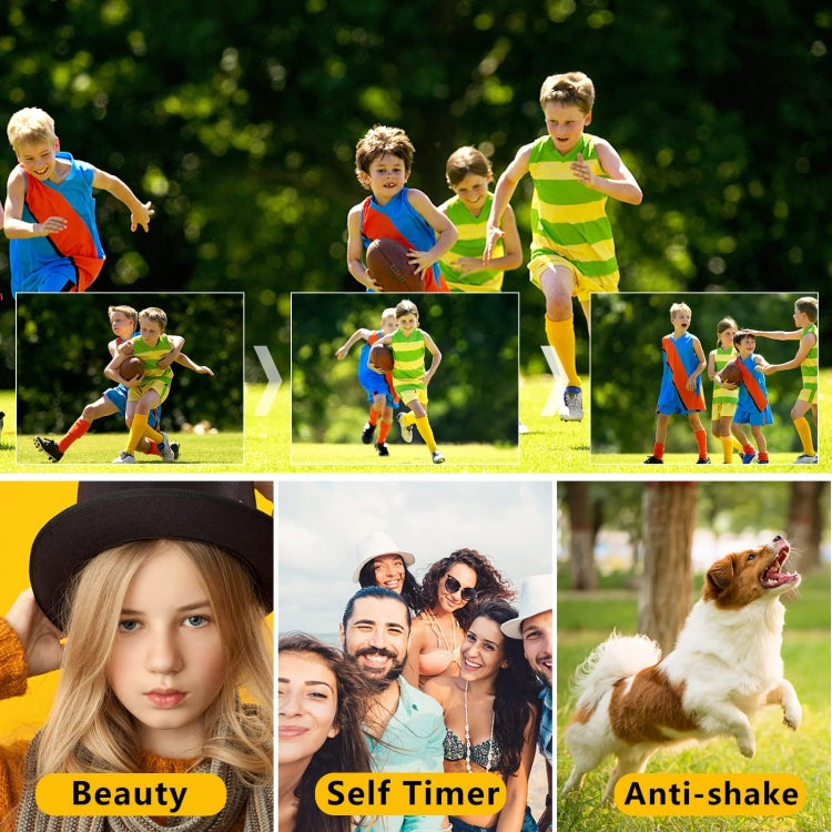 DC311 2.4 inch 36MP 16X Zoom 2.7K Full HD Digital Camera Children Card Camera, AU Plug, DC311, AU Plug