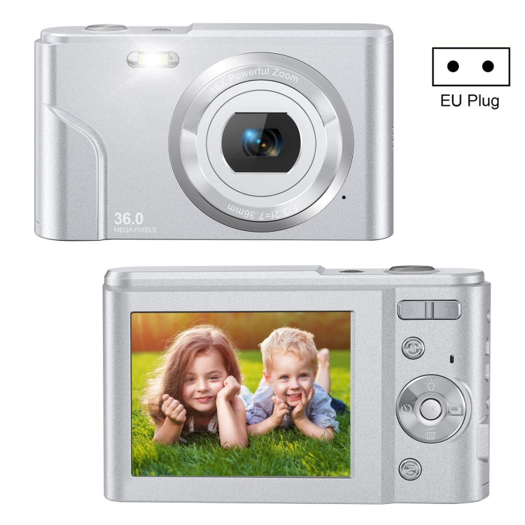 DC311 2.4 inch 36MP 16X Zoom 2.7K Full HD Digital Camera Children Card Camera, EU Plug, DC311, EU Plug