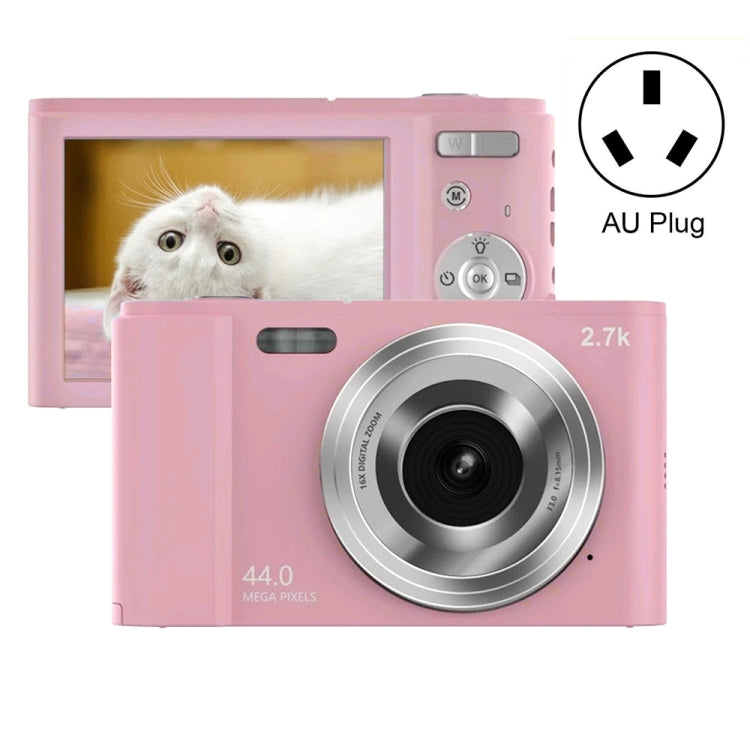 DC302 2.88 inch 44MP 16X Zoom 2.7K Full HD Digital Camera Children Card Camera, AU Plug, DC302, AU Plug