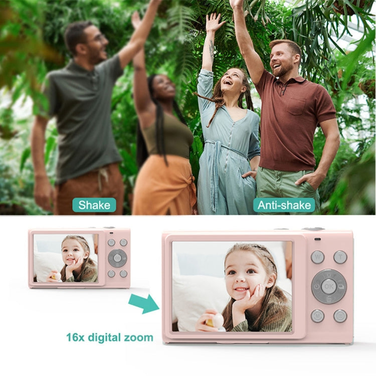 DC402 2.4 inch 44MP 16X Zoom 1080P Full HD Digital Camera Children Card Camera, AU Plug, AU Plug