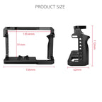 YELANGU C22-A YLG0334B-A Video Camera Cage Stabilizer for Canon EOS R5/R6/R, YLG0334B-A