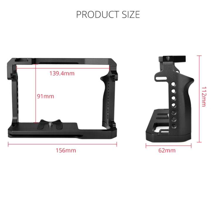 YELANGU C22-A YLG0334B-A Video Camera Cage Stabilizer for Canon EOS R5/R6/R, YLG0334B-A
