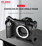 YELANGU C22-A YLG0334B-A Video Camera Cage Stabilizer for Canon EOS R5/R6/R, YLG0334B-A