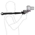 YELANGU S300 4 in 1 Multifunctional Rig + Dual Handheld Shoulder Rig + Monopod + Stabilizer for Cameras / SLR Cameras, Height Range: 63cm-170cm, YELANGU S300