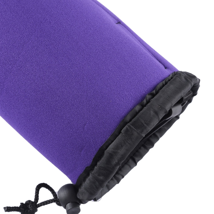 4 PCS Neoprene SLR Camera Lens Carrying Bag Pouch Bag with Carabiner, Size: 10x22cm, 10x14cm, 10x18cm, 8x10cm, 4 Size