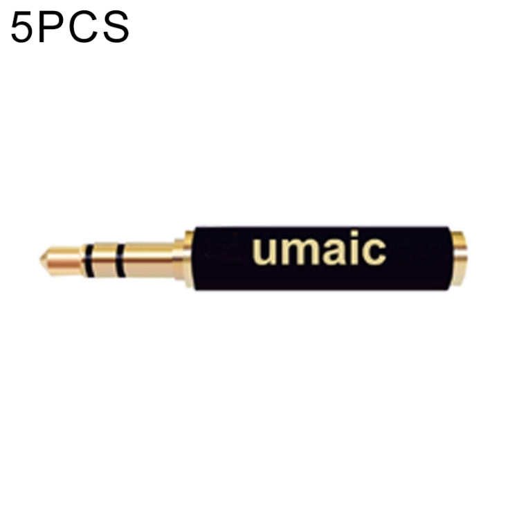 5 PCS 3.5mm Audio 4 Pole Female to 3 Pole Male Microphone Adapter, 4 Pole to  3 Pole Adapter
