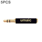 5 PCS 3.5mm Audio 4 Pole Female to 3 Pole Male Microphone Adapter, 4 Pole to  3 Pole Adapter