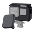 For Insta360 One R 4K with Frame Shockproof Silicone Protective Case with Lens Cap Cover, 4K Case + Lens Cap