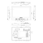 SEETEC ATEM156S 15.6 inch 3G-SDI HDMI Full HD 1920x1080P Multi-camera Broadcast Monitor, ATEM156S