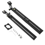 BEXIN VR-380 380mm Length Aluminum Alloy Extended Quick Release Plate for Manfrotto / Sachtler, VR-380