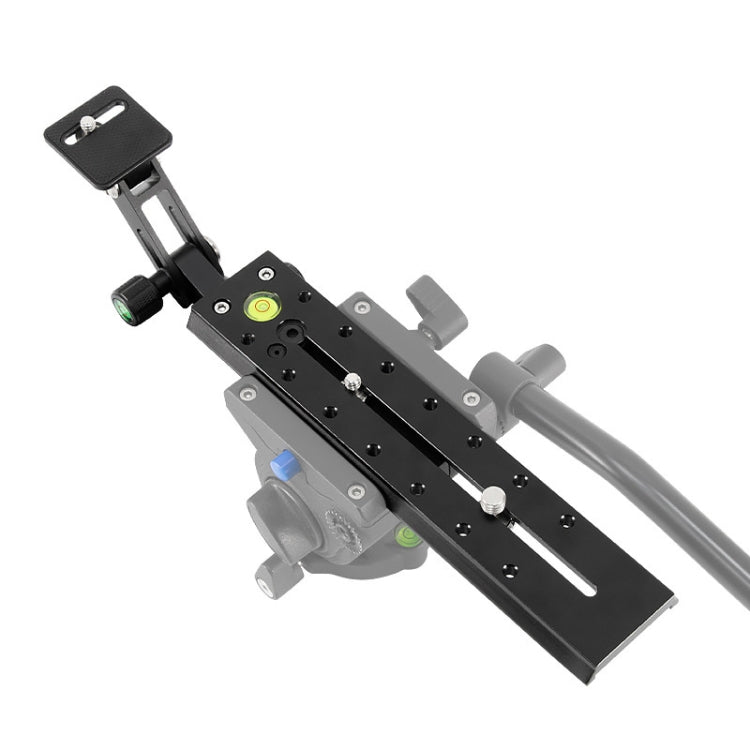 BEXIN VR-380 380mm Length Aluminum Alloy Extended Quick Release Plate for Manfrotto / Sachtler, VR-380
