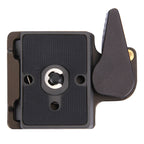 Fittest DBC-1 Aluminium Alloy Quick Release Clamp Adapter with 200PL-14 Quick Release Plate for Camera Tripod, DBC-1
