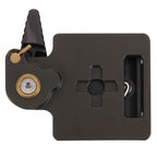 Fittest DBC-1 Aluminium Alloy Quick Release Clamp Adapter with 200PL-14 Quick Release Plate for Camera Tripod, DBC-1