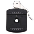 Fittest JZ-50LR Aluminium Alloy 50mm Lever Release Clamp Compatible for RRS, JZ-50LR