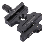 Fittest FC-50LS Aluminium Alloy Adjustable Knob & Lever Quick Release Clamp Plate, FC-50LS