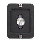 Fittest PU-50 Universal Aluminium Alloy Quick Release Plate with Rubber Cushion, PU-50