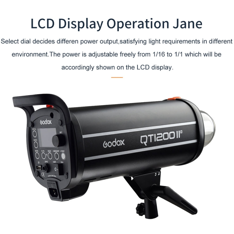 Godox QT1200IIM 1200Ws 1/8000s High Speed  Strobe Studio Flash Light, QT1200IIM