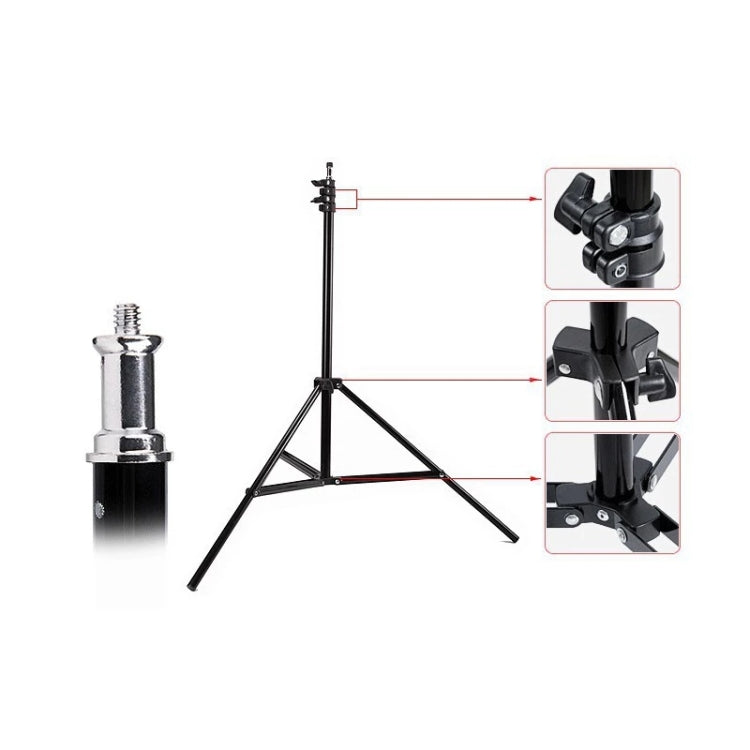 Godox SN303 2.8m Height Photography Aluminum Light Stand for Studio Flash Light, SN303