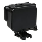 2 in 1 for GoPro HERO6 /5 Touch Screen Back Cover + 45m Waterproof Housing Protective Case(Need to Disassemble Lens When Installed) with Buckle Basic Mount & Lead Screw, Need to Disassemble Lens