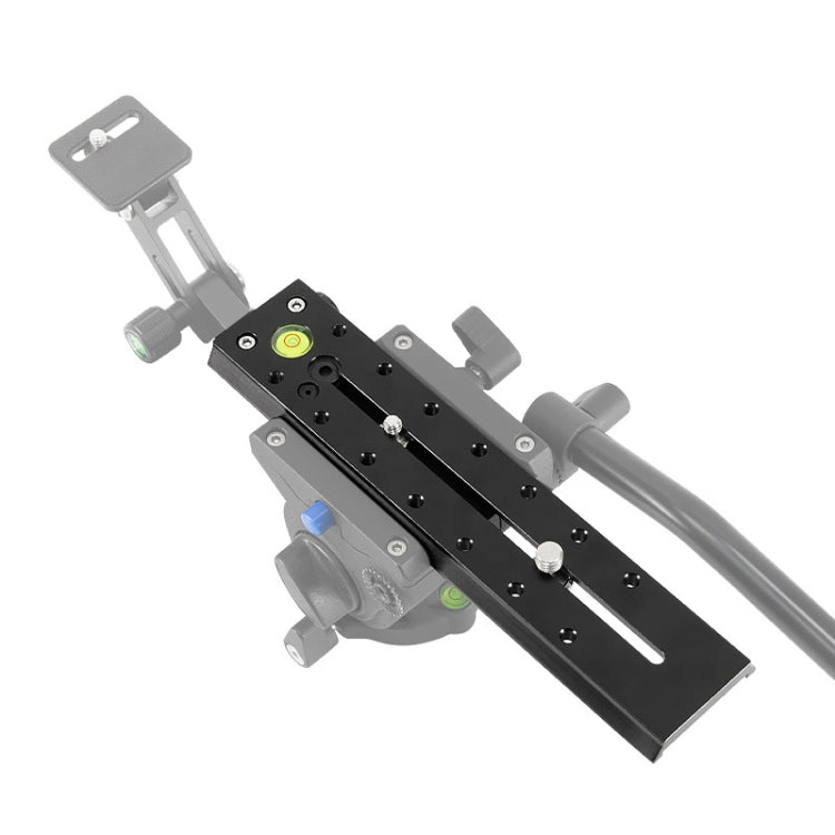 BEXIN B380-50 380mm Length Aluminum Alloy Extended Quick Release Plate for Manfrotto / Sachtler