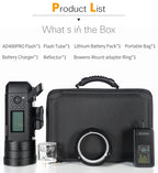 Godox  AD400 Pro WITSTRO 400Ws All-in-One Outdoor Flash 2.4GHz Speedlite Light, AD400 Pro