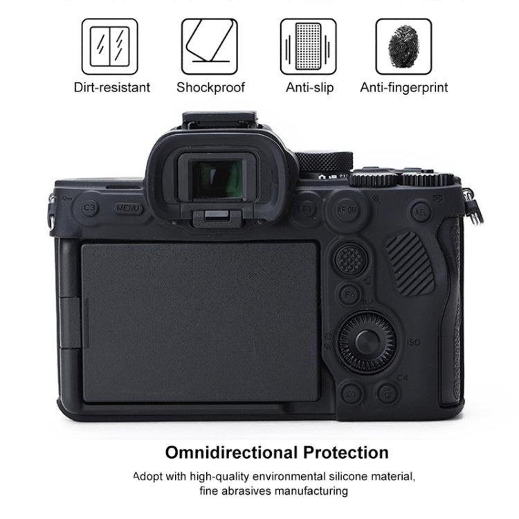 Soft Silicone Protective Case for Sony A7 IV, For Sony A7 IV