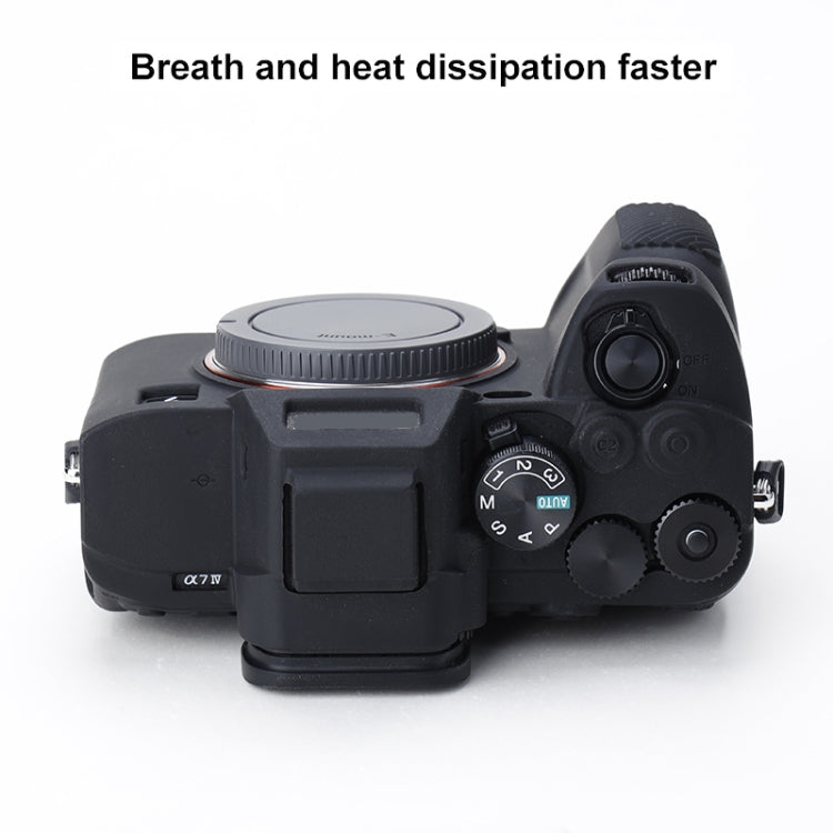 Soft Silicone Protective Case for Sony A7 IV, For Sony A7 IV