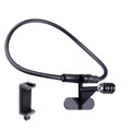 Hands Free Lazy Wearable Neck Camera Phone Holder with Phone Clamp, Extended Version, Neck Holder B