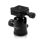 TRIOPO D-2A 360 Degree Rotation Aluminum Alloy Tripod 36mm Ball Head with Quick Release Plate, D-2A