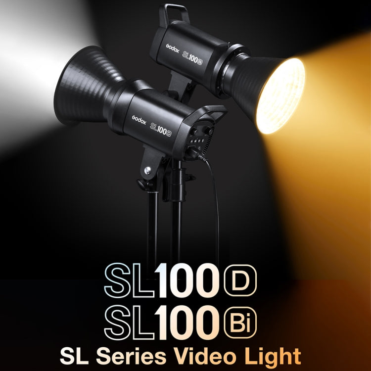 Godox SL100D 100W 5600K Daylight-balanced LED Light Studio Continuous Photo Video Light, SL100D