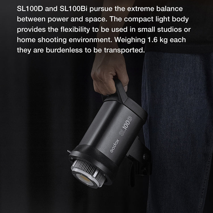 Godox SL100D 100W 5600K Daylight-balanced LED Light Studio Continuous Photo Video Light, SL100D