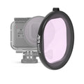 JSR Round Housing NIGHT Lens Filter for GoPro HERO8 Black, NIGHT Lens