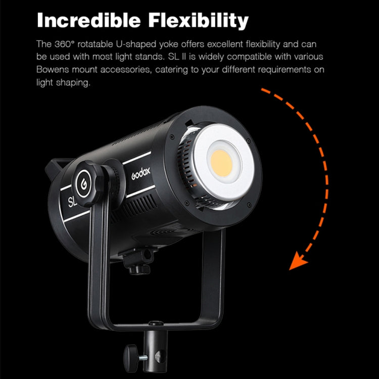 Godox SL150II 150W 5600K Daylight-balanced LED Light Studio Continuous Photo Video Light, SL150II