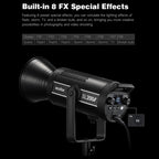 Godox SL200II 200W 5600K Daylight-balanced LED Light Studio Continuous Photo Video Light, SL200II