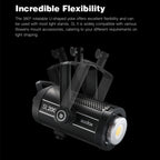 Godox SL200II 200W 5600K Daylight-balanced LED Light Studio Continuous Photo Video Light, SL200II