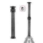 BEXIN P292C 236mm-396mm Tripod Extension Pole Carbon Fiber Center Column Tripod Extender, P292C
