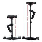 YELANGU YLG0107K 40-67cm Aviation  Aluminum + Carbon Fiber Professional Steadicam Handheld Stabilizer for DSLR Camera DV