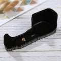 1/4 inch Thread PU Leather Camera Half Case Base for Sony Alpha 6100 / A6100, For Sony Alpha 6100 / A6100