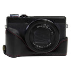 1/4 inch Thread PU Leather Camera Half Case Base for Canon G7 X Mark III / G7 X3, For Canon G7 X Mark III / G7 X3, For Canon G7 X Mark III