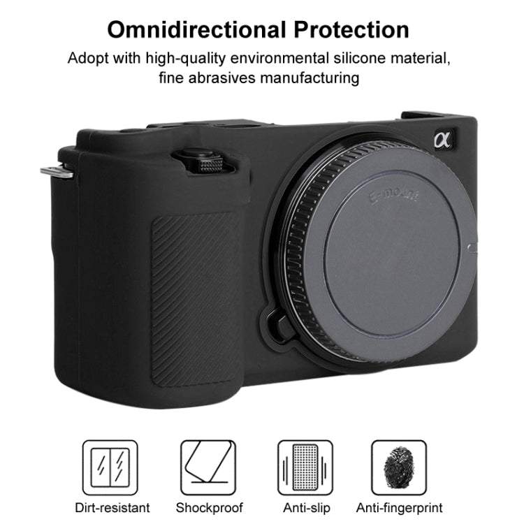 For Sony ZV-E10 Soft Silicone Protective Case, For Sony ZV-E10