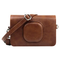 For Kodak Mini Shot2 C210 instax Full Body Camera PU Leather Case Bag with Strap, For Kodak Mini Shot2 C210