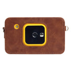 For Kodak Mini Shot2 C210 instax Full Body Camera PU Leather Case Bag with Strap, For Kodak Mini Shot2 C210