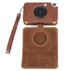 For Kodak PRINTOMATIC Full Body Camera PU Leather Case Bag with Strap, For Kodak PRINTOMATIC