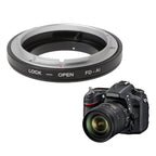 FD-AI FD-NIK Lens Macro Adapter Ring for Canon FD Lens to Nikon AI Lens, FD-AI FD-NIK