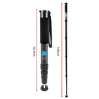 BEXIN P405C Camera Carbon Fiber Monopod Travel Live Selfie Bracket Holder, P405C