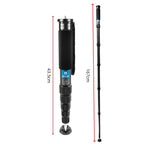 BEXIN P406C Camera Carbon Fiber Monopod Travel Live Selfie Bracket Holder, P406C